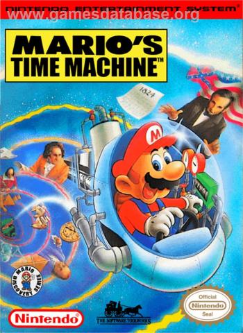 Cover Mario's Time Machine! for NES